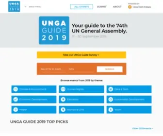 Ungaguide.com(UNGA Guide 2019) Screenshot