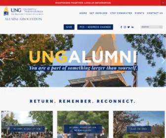 Ungalumni.org(UNG Alumni) Screenshot