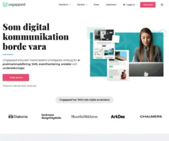Ungapped.se(Verktyg för digital marknadsföring) Screenshot