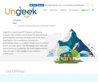 Ungeek.in(Best IT Services Company in India) Screenshot