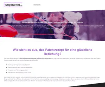 Ungetaktet.de(Partnerschaft und Beziehung) Screenshot