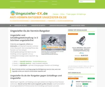 Ungeziefer-EX.de(Ungeziefer loswerden) Screenshot