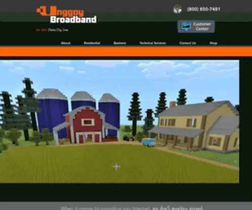 Unggoybroadband.com(Unggoy Broadband) Screenshot