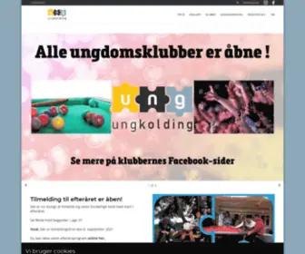Ungkolding.dk(Ungdomsskolen Kolding) Screenshot