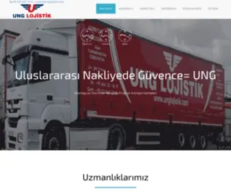 Unglojistik.com(UNG Lojistik) Screenshot