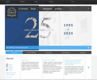 UNG.si(Univerza v Novi Gorici) Screenshot