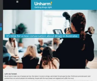 Unharm.org(Unharm) Screenshot