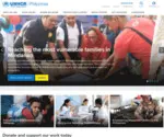 UNHCR.ph Screenshot