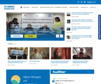 UNHCRPK.org(UNHCR PAKISTAN) Screenshot