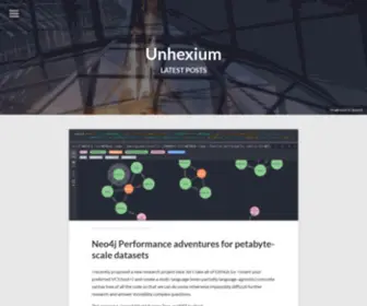 Unhexium.net(Jekyll) Screenshot