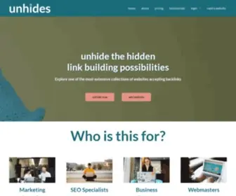 Unhides.com(Join For Free) Screenshot