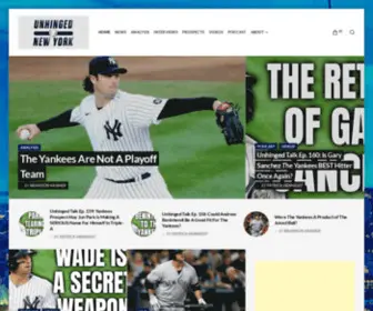 Unhingednewyork.com(Unhinged New York) Screenshot