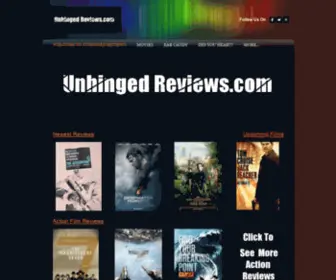 Unhingedreviews.com(Unhinged Reviews) Screenshot