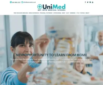 Uni-Med.co.uk(UniMed) Screenshot