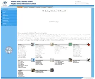 Uni-Seals.com(Gland Packing Manufacturer) Screenshot