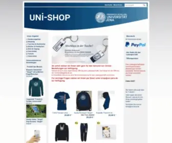 Uni-Shop-Jena.de(Aktuelle Informationen) Screenshot