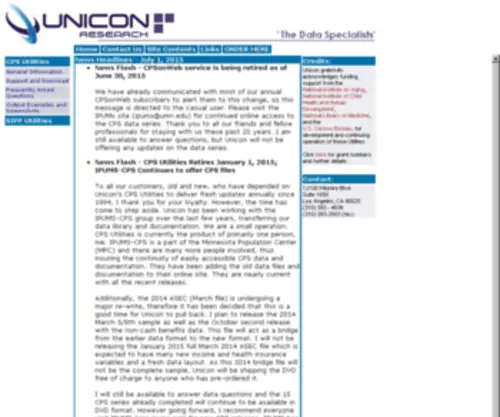 Uniconprojects.com(Unicon Projects) Screenshot