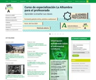 Unia.es(Educación) Screenshot
