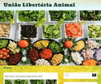 Uniaolibertariaanimal.com(União Libertária Animal) Screenshot