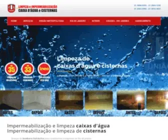 Uniaoltda.com.br(Limpeza caixa d'água RJ) Screenshot