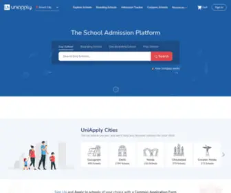 Uniapply.com(Your School Search Simplified) Screenshot