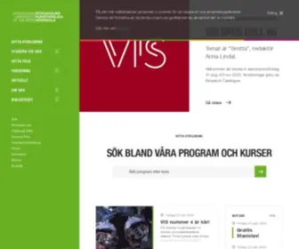 Uniarts.se(Stockholms konstnärliga högskola) Screenshot
