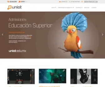 Uniat.com(UNIAT University of Advanced Technologies) Screenshot
