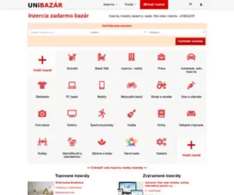 Unibazar.sk(Inzeráty zadarmo) Screenshot