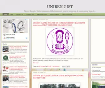 Unibengist.com(UNIBEN GIST) Screenshot