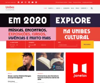 Unibescultural.org.br(Unibes Cultural) Screenshot