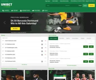 Unibet.com.au Screenshot