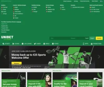 Unibet.net Screenshot