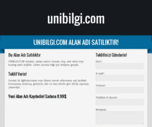Unibilgi.com(Unibilgi) Screenshot