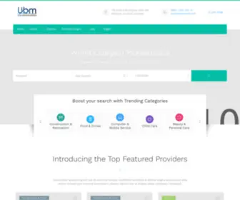 Unibrandmart.com(Just another Service Finder site) Screenshot