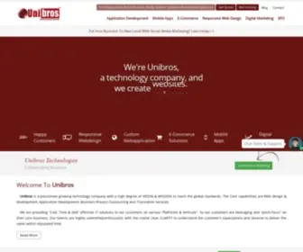 Unibrostechnologies.com(Unibros Technologies) Screenshot
