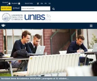 Unibs.it(Portale di Ateneo) Screenshot