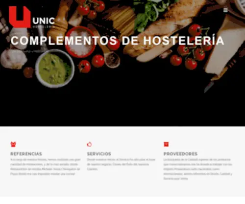 Unic-Hosteleria.com(Hostelería) Screenshot