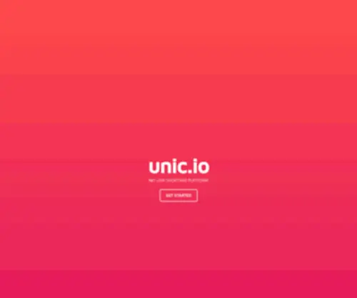 Unic.io(Unic) Screenshot