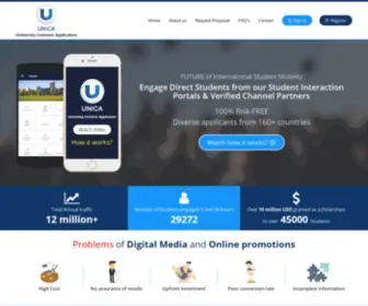 Unica.co.in(Unica) Screenshot