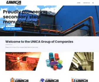 Unica.co.za(UNICA Group of Companies) Screenshot
