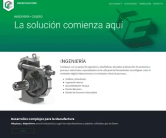 Unicad-Solutions.com(Diseño) Screenshot