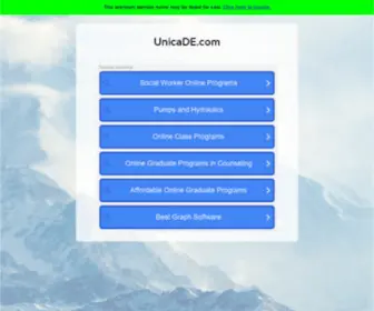 Unicade.com(Unicade Inc) Screenshot