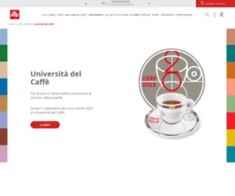 Unicaffe.it(Università del caffè) Screenshot