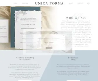 Unicaforma.com(Weddings) Screenshot