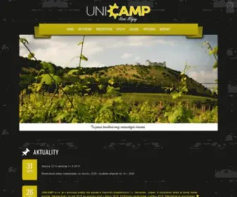 Unicamp.cz(Unicamp nové mlýny) Screenshot