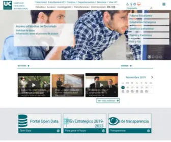 Unican.es(Universidad de Cantabria Inicio) Screenshot