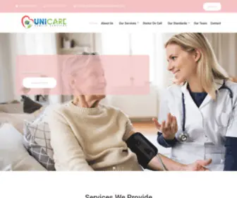 Unicarehomehealthservices.com(Unicare Home Health Services) Screenshot