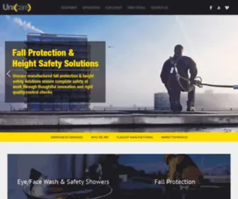 Unicaresafety.com(Caring for Your Safety) Screenshot