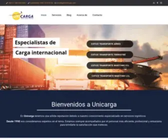 Unicarga.com(Inicio) Screenshot