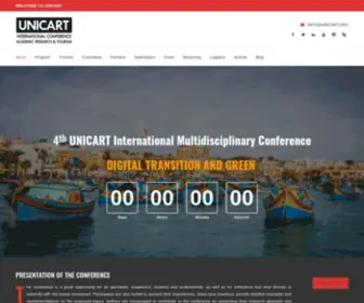 Unicart.org(UNICART The conference) Screenshot